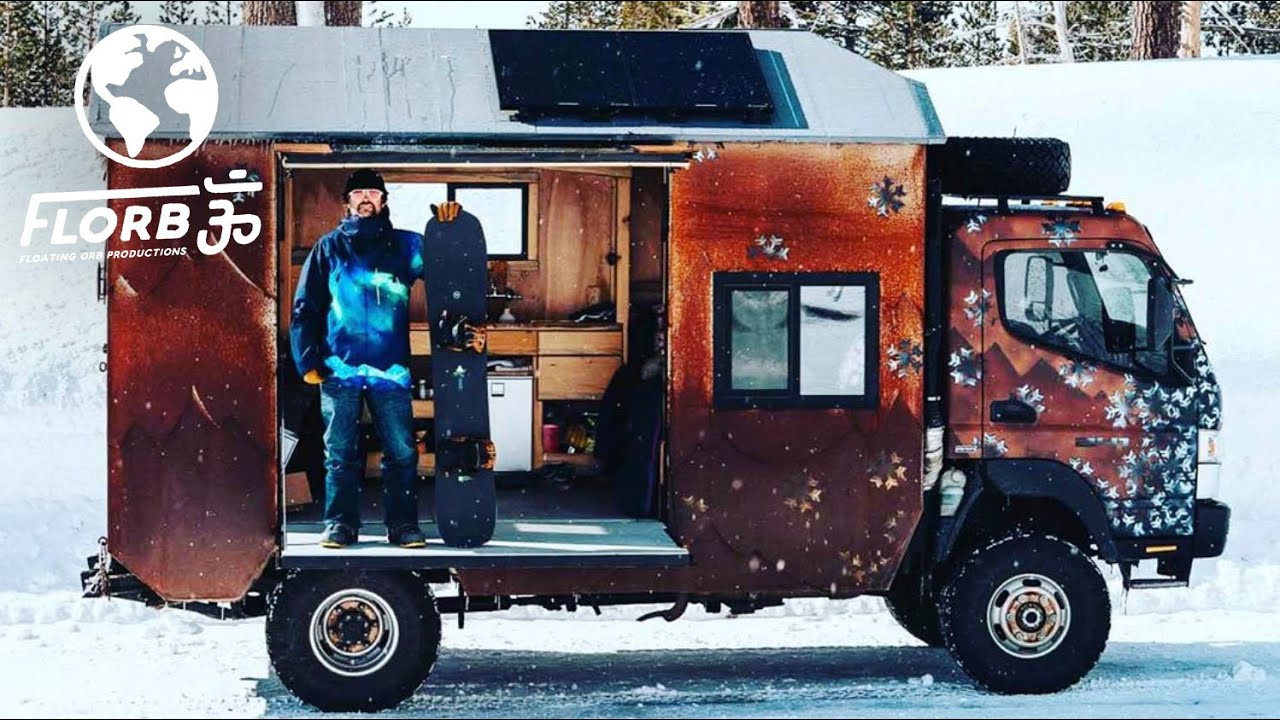 snowboard van