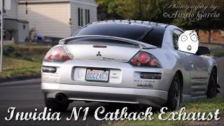 01 Mitsubishi Eclipse Gt Invidia N1 Catback Exhaust