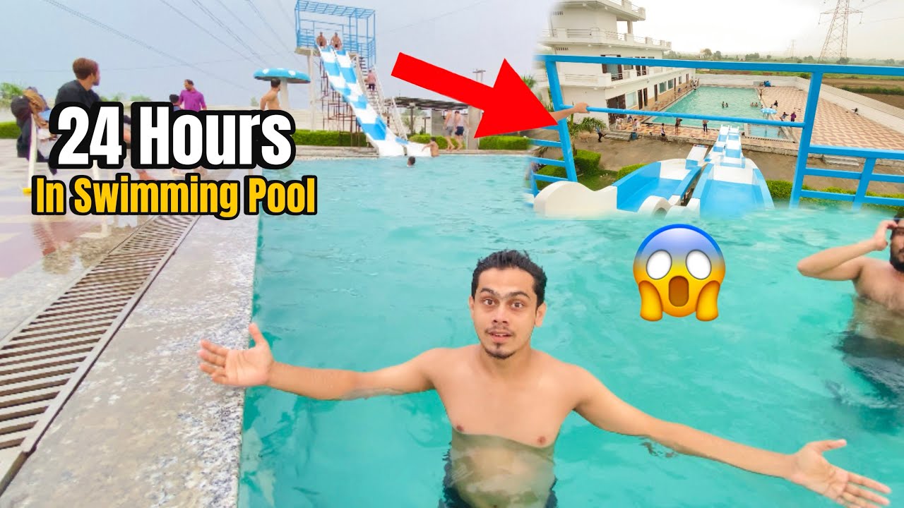 24 Hours Challenge In Swimming Pool 😱| Challenge Gone Wrong 😰