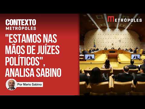 "Estamos nas mãos de juízes políticos", analisa Sabino