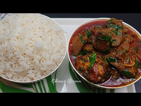 OFE AKWU: The Nigerian Stew That Tastes Better Than Tomato Stew| Chinwe Uzoma Kitchen