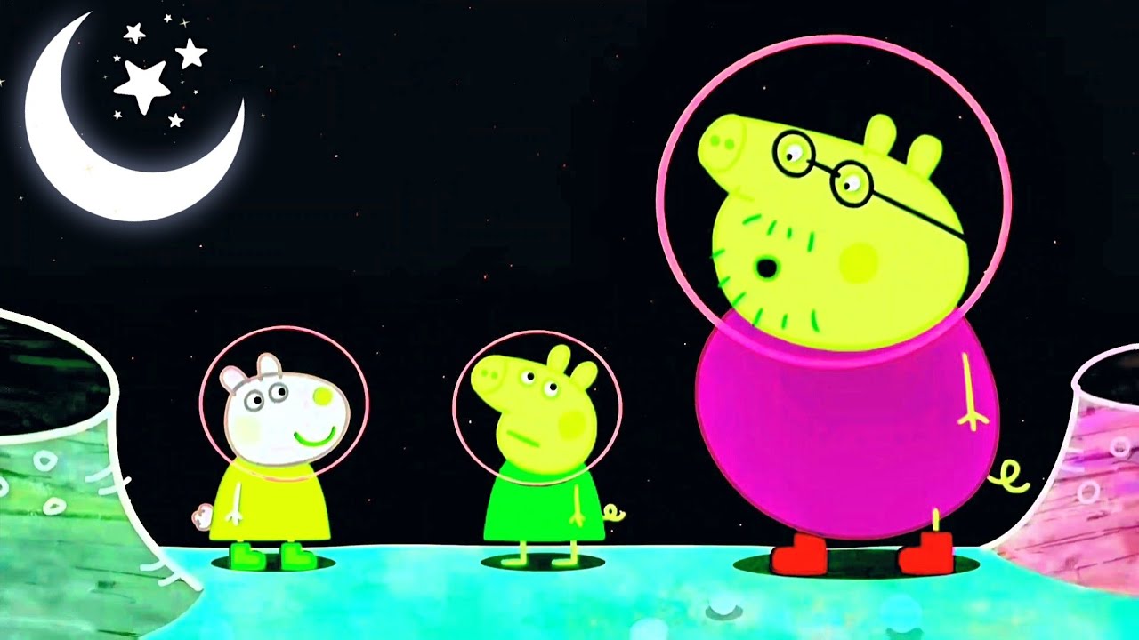 let's go at the Moon Shop - Peppa Pig (Sponsored By: Gamavision Csupo Effects)
