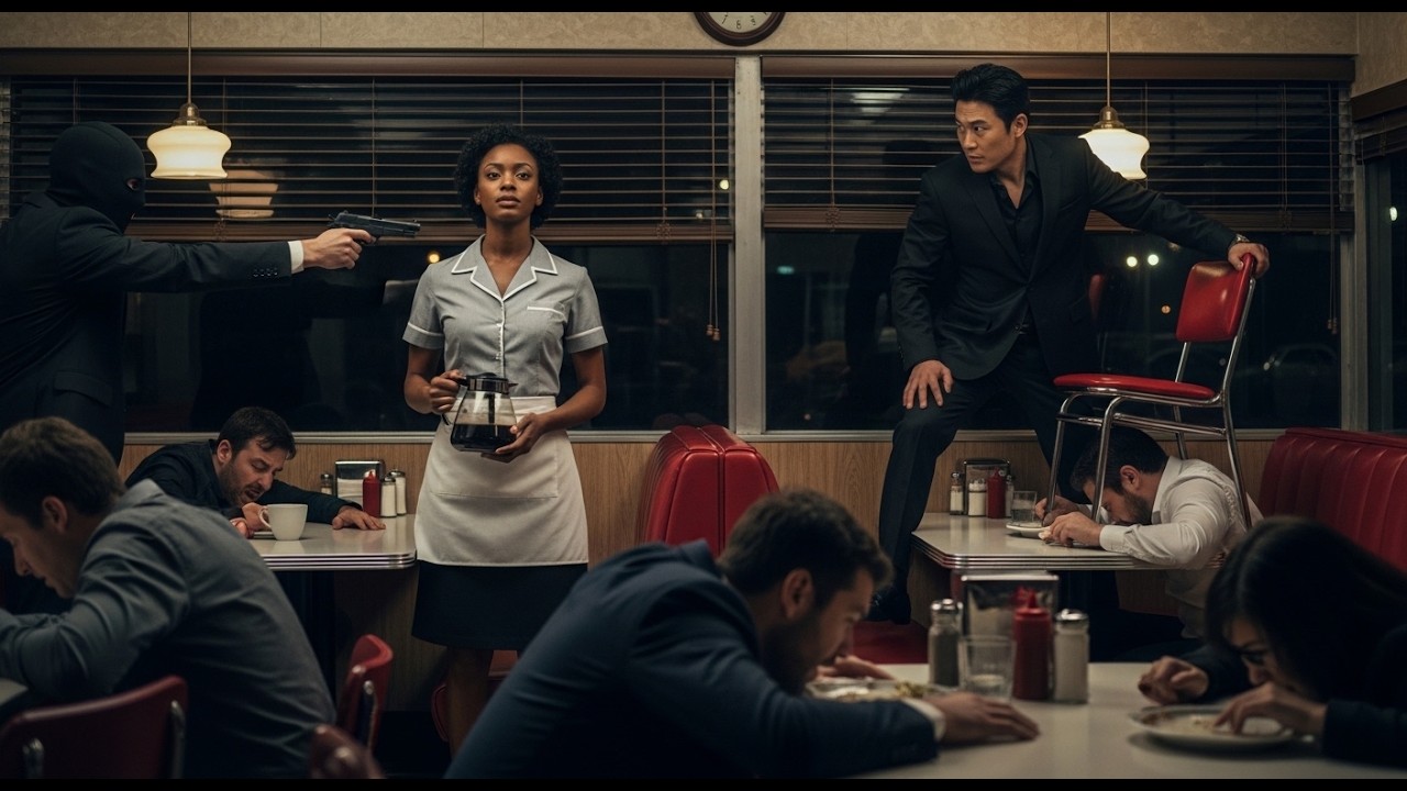 The Black Waitress Didn’t Flinch at Gunpoint — And the Korean Mafia Boss Stood Up