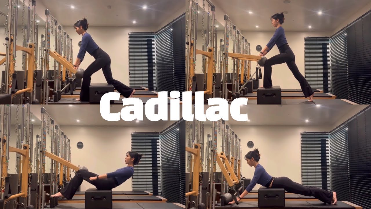 [캐딜락 시퀀스] 푸시바 스프링 아래로 걸어서 무겁게 ⛓️ 핸드스트랩 푸시바에 걸어 안정적인 자극😌