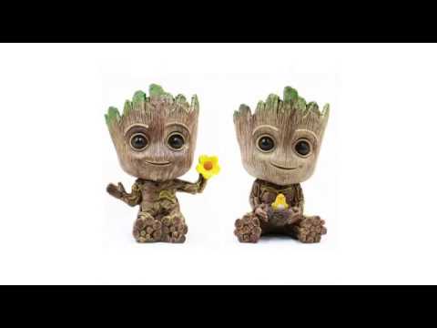 Action Figures Guardians of The Baby Grooting Flowerpot Anime Galaxy Collection Toy Gifts