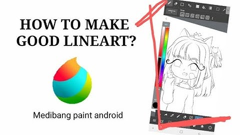 Medibang Paint Android || lineart tips