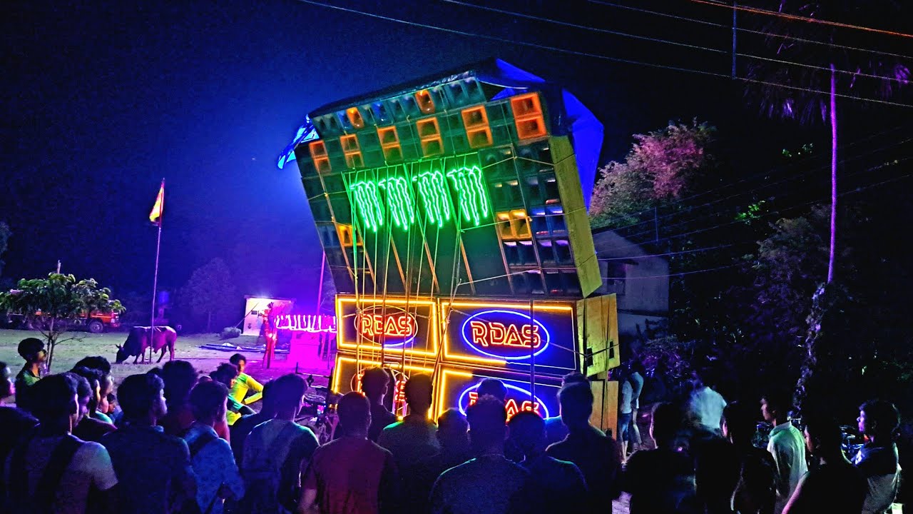 R DAS MUSIC 🔥- কাঠপুল বাজারে শুরু করতেই ভিড় জমে গেলো😍🔥 || Lighting Setup 👌||