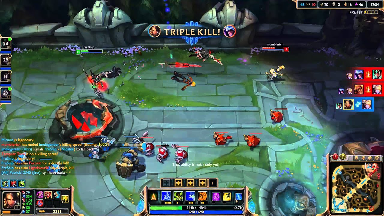 Pick Order 2 - URF: Nidalee Pentakill