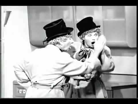 Lucille Ball and Harpo Marx   the Mirror Routine