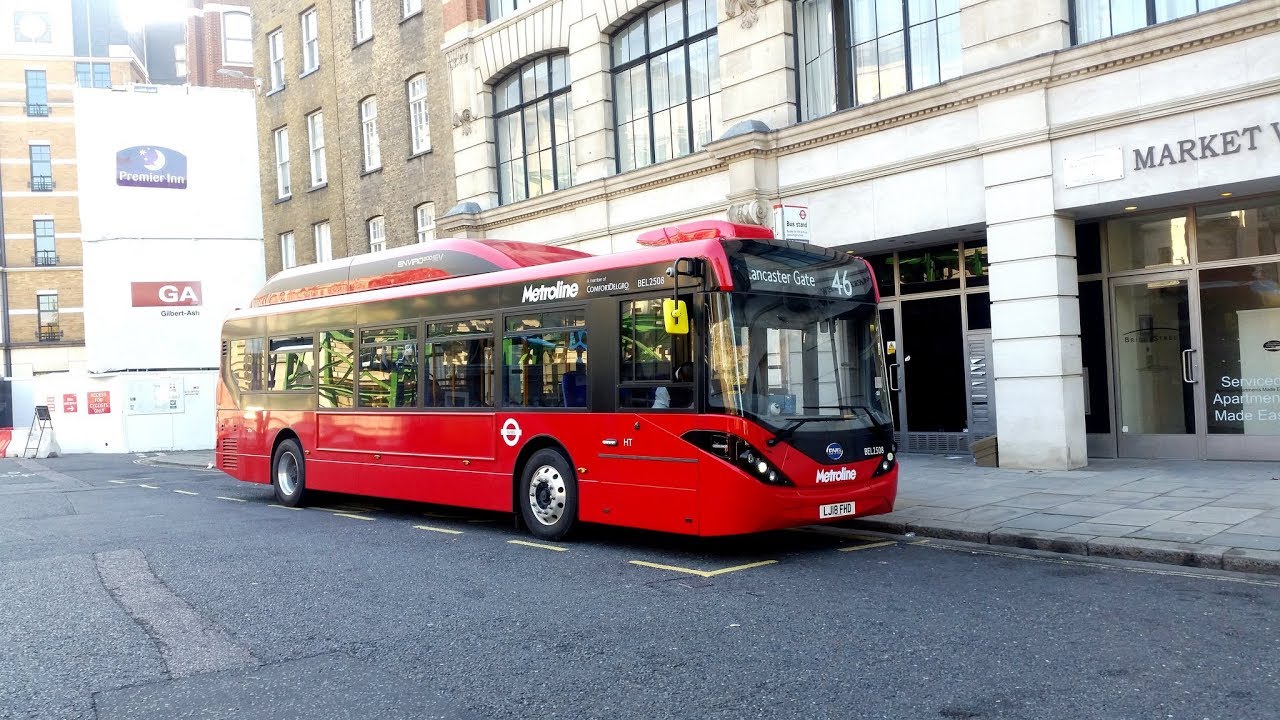 (Brand New / First Day) Metroline BEL2508 LJ18FHD route 46