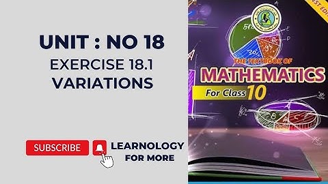 Unit:No 18 exercise 18.1 ClassX |variation | Qno7(iv)