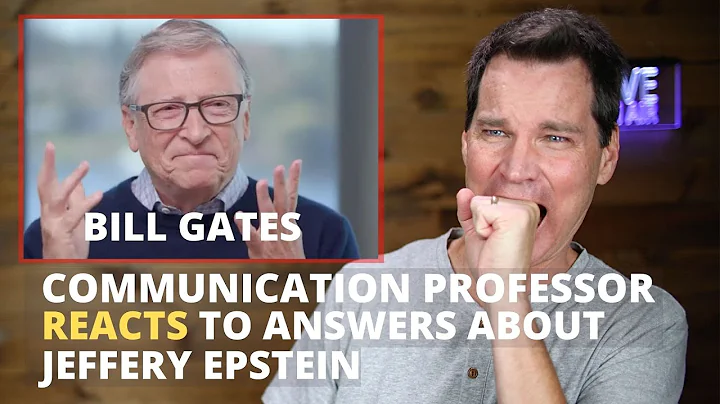 Communication Professor Reacts to Bill Gates Inter...