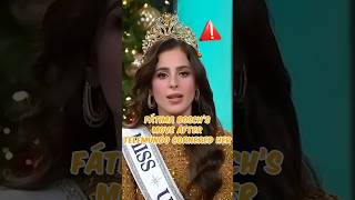 Celebrity What Fátima Bosch Did After Being "Cornered" by Telemundo's Sharp Questions #usa #fypp #missuniverse Wealth