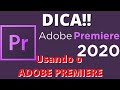 ADOBE PREMIERE DICA | USANDO O ADOBE PREMIERE na prática | Editando VÍDEO SIMPLES E FÁCIL