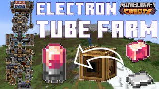 Infinite Electron Tube Farm Tutorial - Minecraft: Create