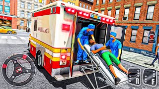 Policeman Ambulance Driver Simulator - Hospital Doctor Job Family Emergency - Best Android GamePlay screenshot 2