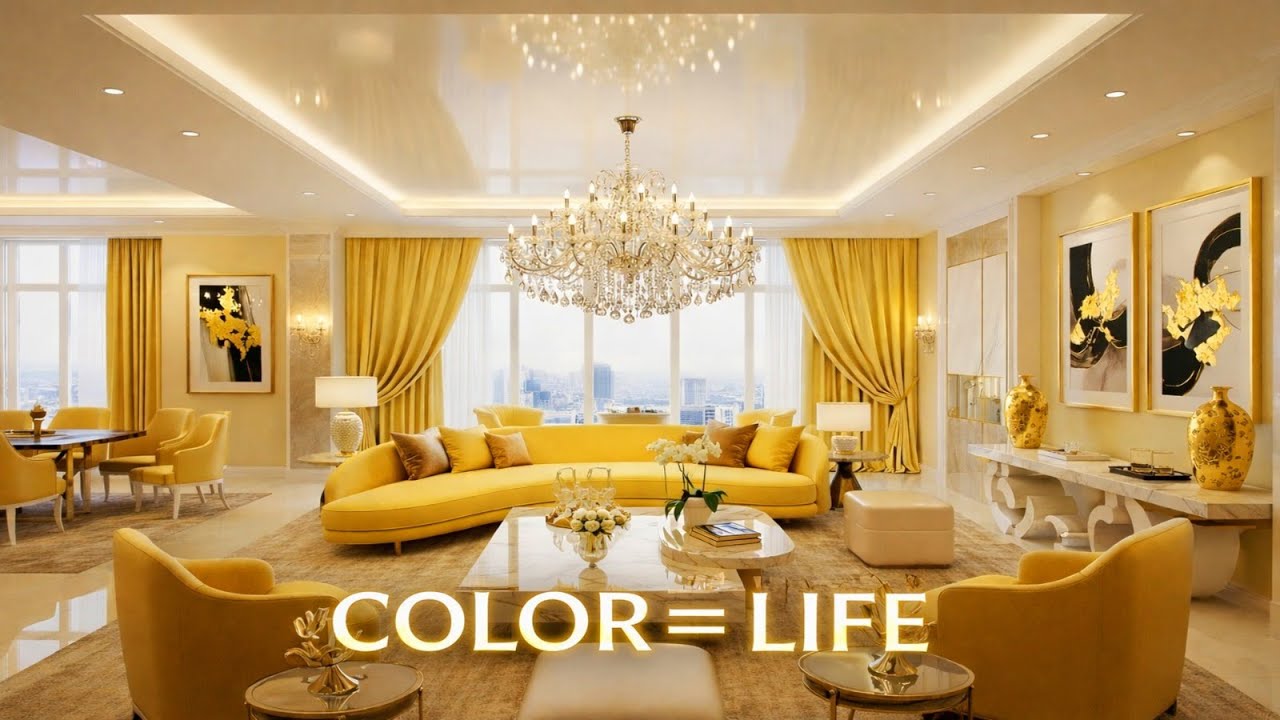 The Secret to a Beautiful Living Room? Color.