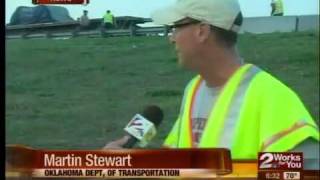 Famous Semi slams into bridge rail at  I-44, forces lane closures Profile