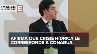 Tunden a Samuel García por deslindarse de la escasez de agua en Nuevo León