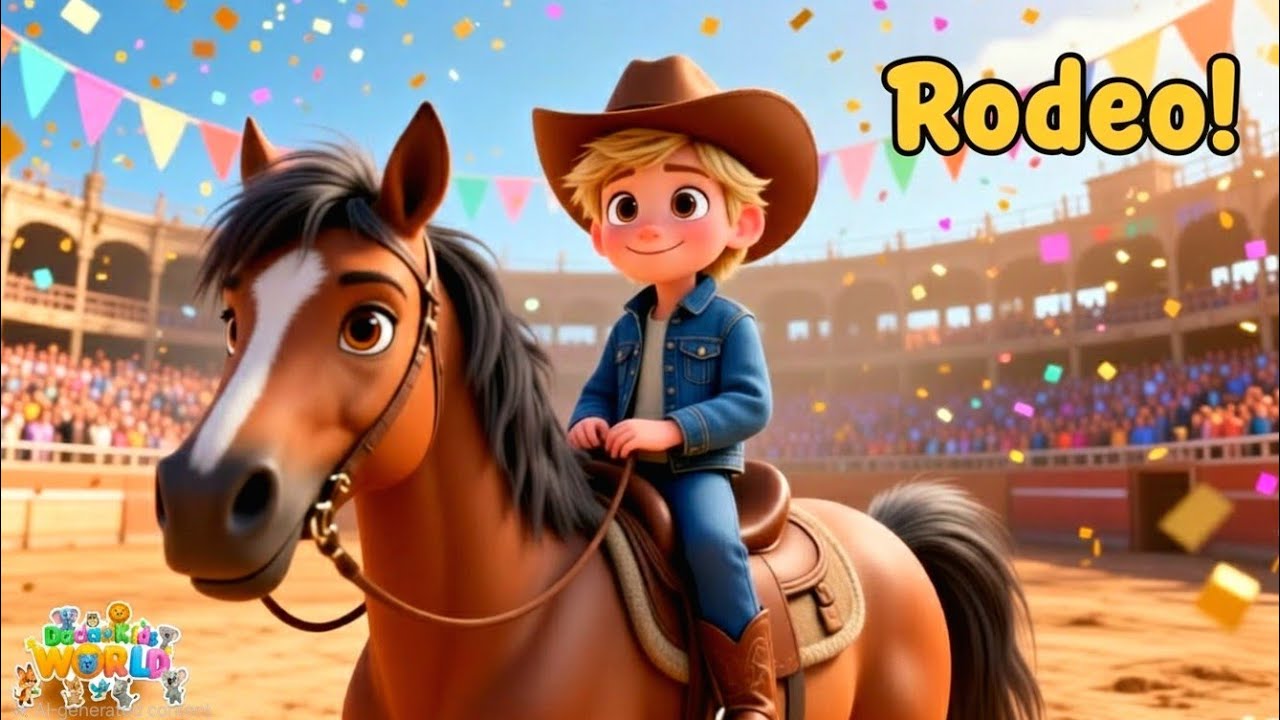 Little Cowboy Dreams Come True | Alexander’s Rodeo Adventure Song for Kids!