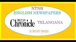 DECCAN CHRONICLE TS 2 MAY 2022 MONDAY