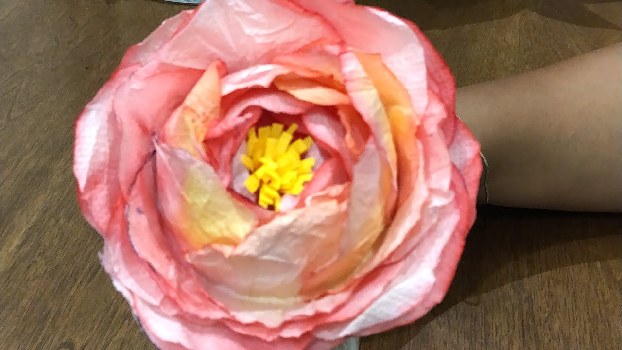 Learn How To Make Tissue Paper Flower 🌺 | DIY Tissue Paper Flower | Best Out of Waste | Live Class 