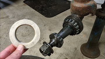 Fordson Major Front Wheel Hub Seal Replacement