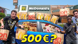 ORDINIAMO tutto il menù del MC DONALD'S al Mc Drive *RISSA CON LE ALTRE MACCHINE*