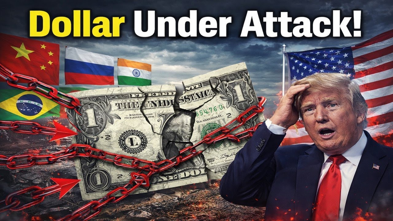 BRICS CHOKE the Dollar | America’s Financial Lifeline in Danger