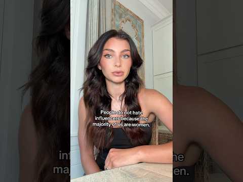people are allowed to dislike influencer culture, and no it doesn’t make them sexist