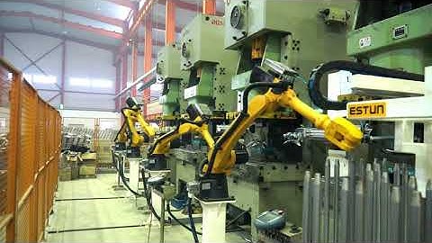 Robot cấp phôi cho máy dập 1