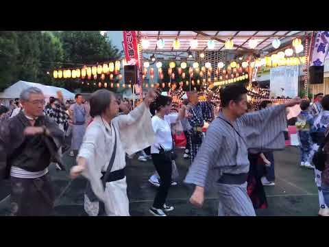 火の国太鼓 　新橋こいち祭 盆踊り 桜田公園会場１部 20230727