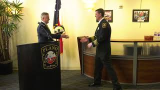 Chris Biggerstaff is Officially Installed as Plano's New Fire Chief