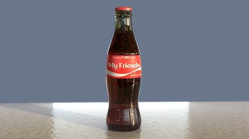 Blender Coke Bottle Time-lapse