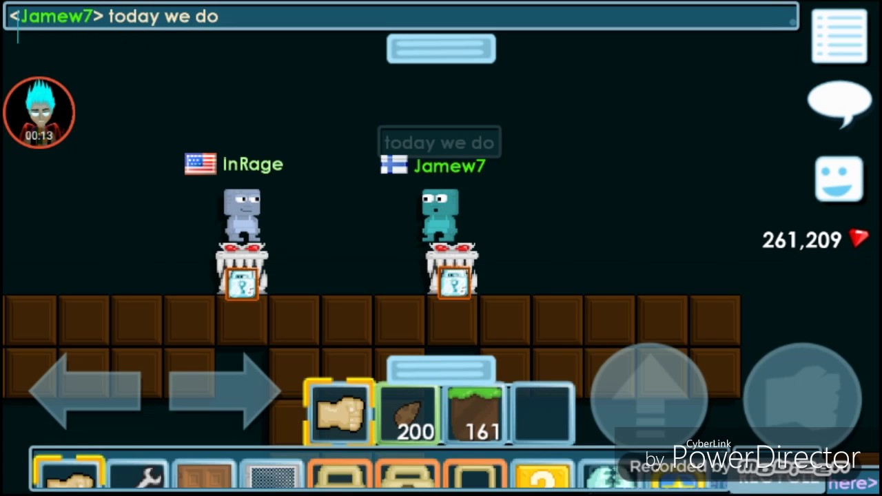 Growtopia - Golden Razor Wings set Challenge! Ft. Inrage - YouTube