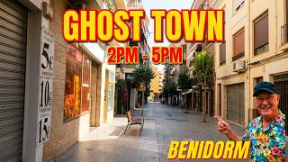 👻 BENIDORM LIKE A GHOST TOWN! 😱 | 2PM–5PM — WHERE HAS EVERYONE GONE? ☀️#benidorm #ghosttown