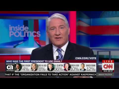 CNN panel laughs at Tim Kaine's defense of Clinton not holding press conferences