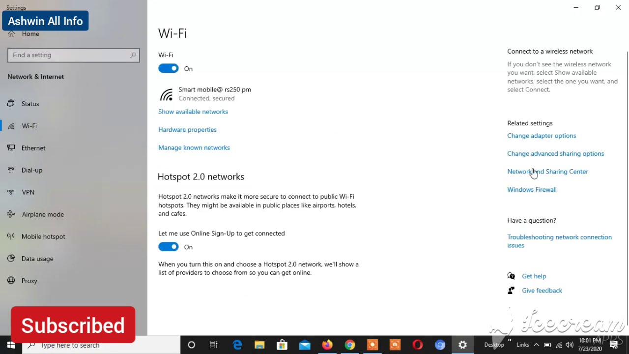 windows 10 check forget own wifi password