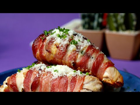 How To Make Delicious Bacon Wrapped Chicken