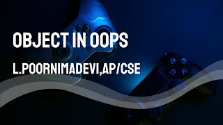 OBJECT IN OOPS|OOPS|SNS INSTITUTIONS