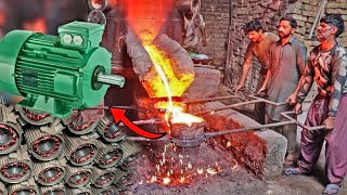 incredible Manufacturing Process of Electrical Motors | Process of Metal Recycling in Factory