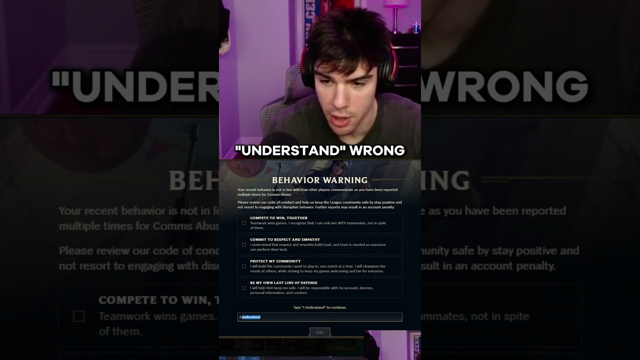 THE BEHAVIOR WARNING CRASHOUT 💀