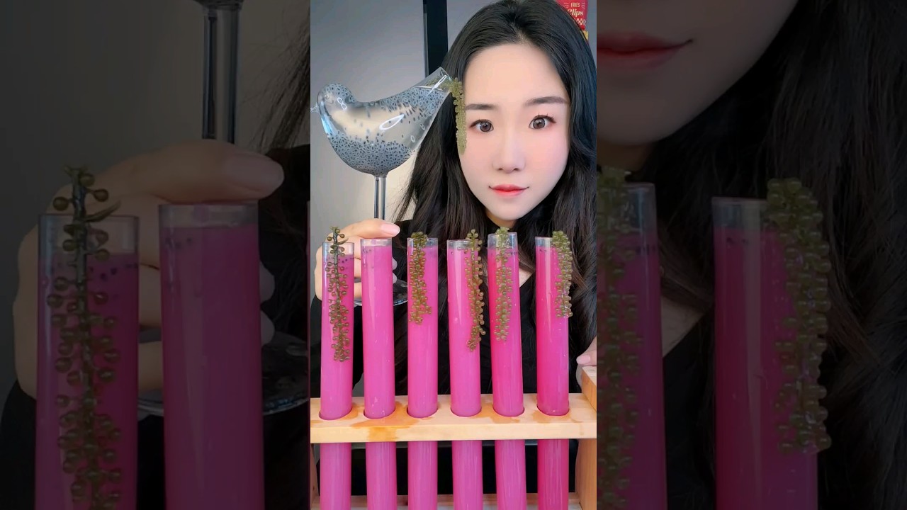 DRINKING [ASMR] FROG EGGS 🐸🥚 