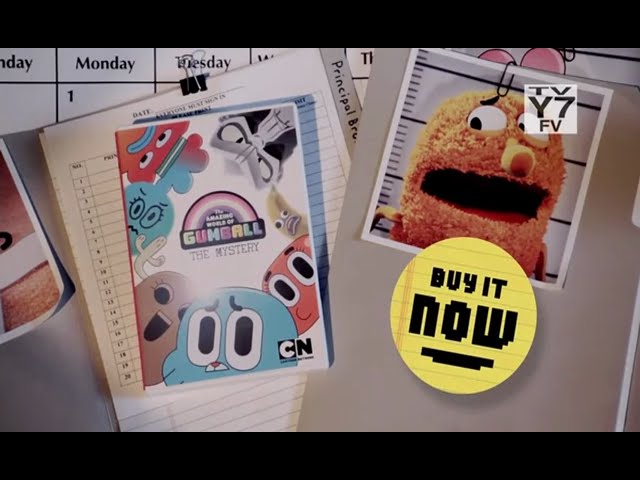 The Amazing World of Gumball: The Mystery (2013) "Now Available" NTSC DVD TV spot