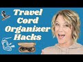 Travel Charging Cords Organized (Carry-On Bag)