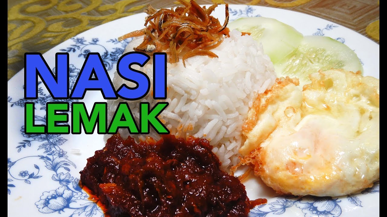 Resepi Nasi Lemak - YouTube