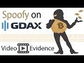 Meet Spoofy... on GDAX!