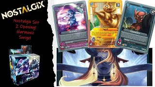 Nostalgix Harmonic Surge Booster Box Opening! Pulled Holos for Days!