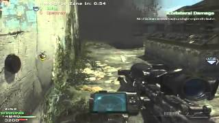 A Sexy Barrett 50. Cal Collateral: COD MW3 Sniping