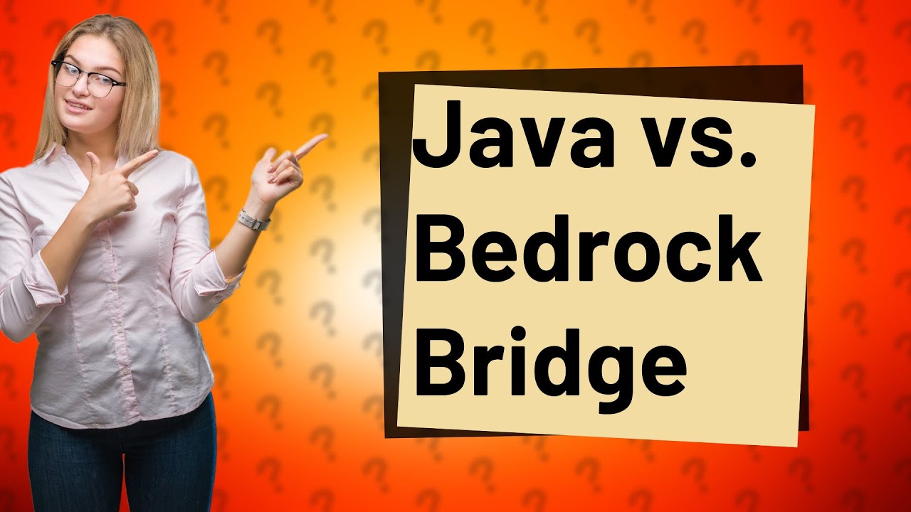Can Java and bedrock play together on servers? YouTube
